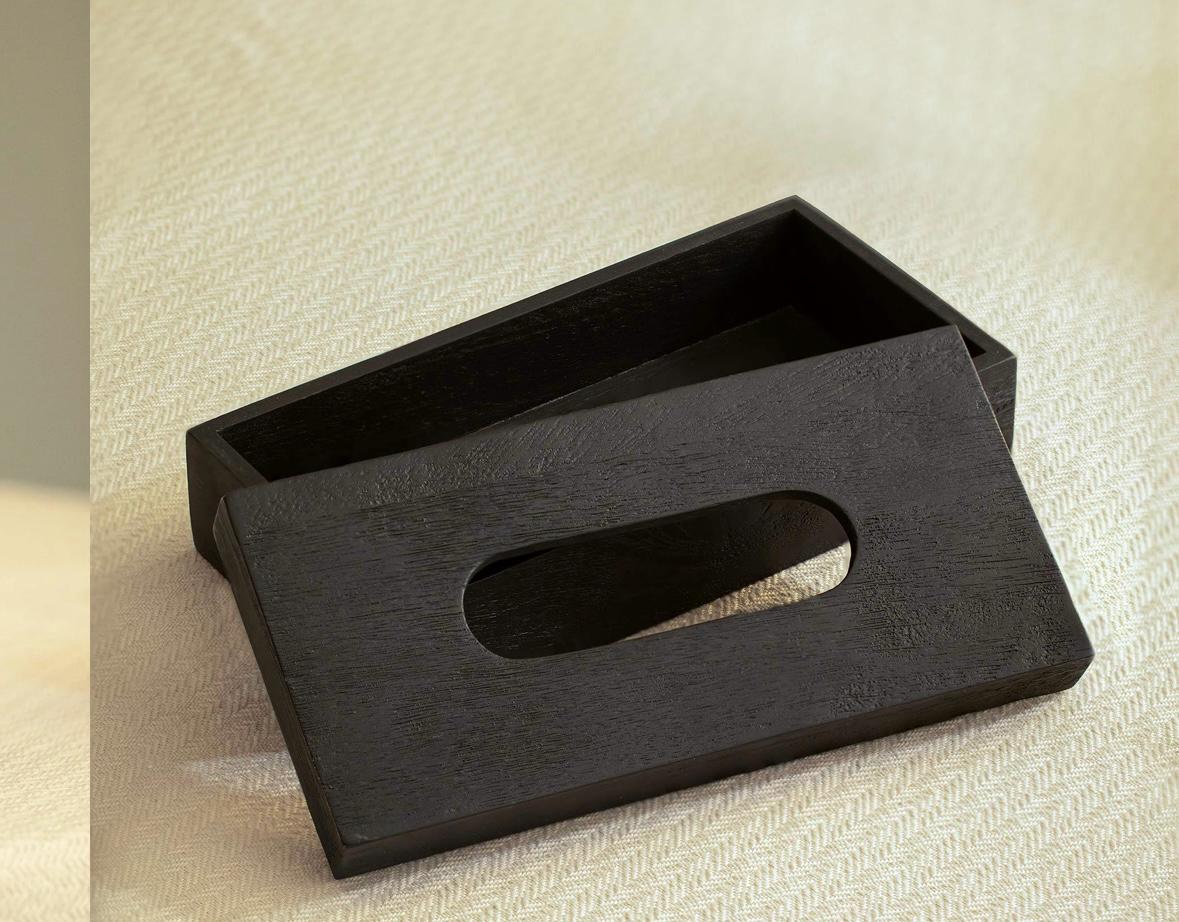 Wooden Resin Tissue Box